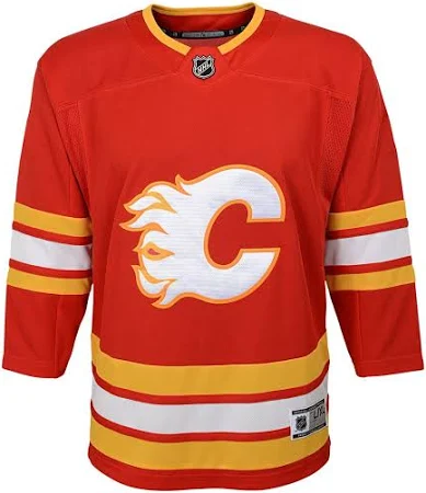 Calgary Flames Toddler Premier Home Jersey