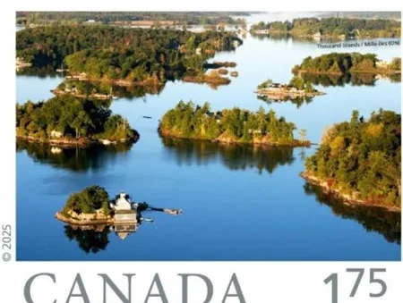 Canada Post USA Postage Stamps 6 Pack