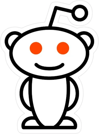 Reddit Logo Reddit Sticker - Redbubble