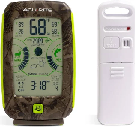 AcuRite Sportsman's Weather Station with Hunting and Fishing Activity Meter