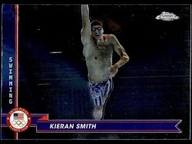 2024 Topps Chrome U.s. Olympic And Paralympic Hopefuls Kieran Smith