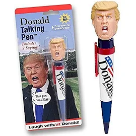 Donald Talking Pen - 8 Different Sayings - Trump's Real Voice - Just Click and L