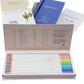 Tombow Irojiten Colored Pencil Dictionary - 30 Color Set - Woodlands