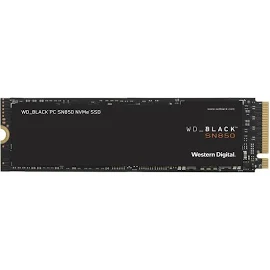 WD Black SN850 NVMe SSD 500GB M.2 Solid State Drive