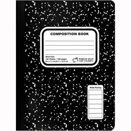 Top Flight Composition Book, Wide Rule