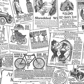 BK32083 Newspaper Wallpaper