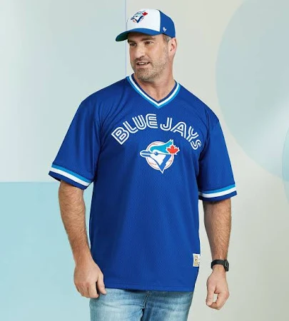 Toronto Blue Jays Mitchell & Ness 1993 Authentic Cooperstown Collection Jersey | Sports License | Mr. Big & Tall Men's Clothing | Shop online and in-