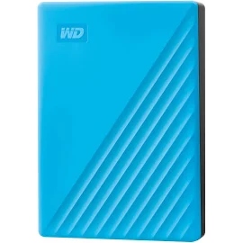 WD 5TB My Passport Portable External Hard Drive, Blue - WDBPKJ0050BBL-WESN