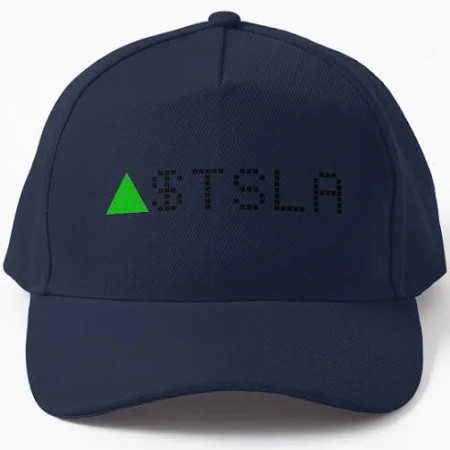 Tesla Stock Ticker Baseball Cap