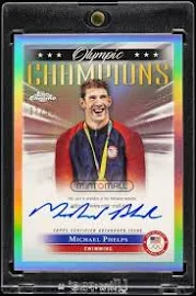 2024 Topps Chrome U.s. Olympic Paralympic Hopefuls Michael Phelps Auto