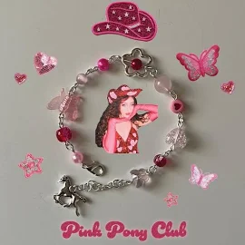 Pink Pony Club Bracelet - Chappell Roan Inspired