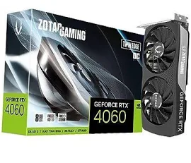 Gaming Geforce Rtx 4060 8gb Twin Edge Oc Dlss 3 8gb Gddr6 128-bit 17