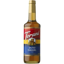 Torani Salted Caramel Syrup - 750 ml bottle