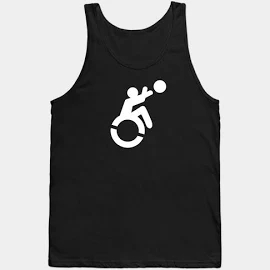 A Wheelchair Basketball Tank Top