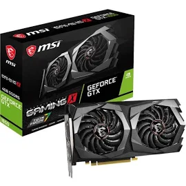 MSI GTX 1650 D6 GAMING X graphics card NVIDIA GeForce GTX 1650 4 GB GDDR6