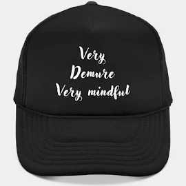 Very Demure Very Mindful TikTok Viral Design Meme Tshirt Funny Genz Hat