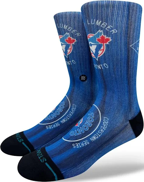 Stance MLB Blue Jays Lumber Crew Socks