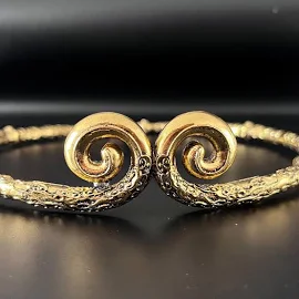 Black Myth Wukong inspired Golden Band, Golden ring