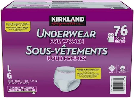 Kirkland Signature Protective Underwear