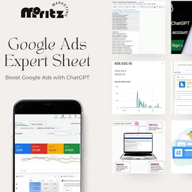 Google Ads Performance Sheet | ChatGPT Advertising for Small Business to Large Business | Digital Product | for starters | marketing