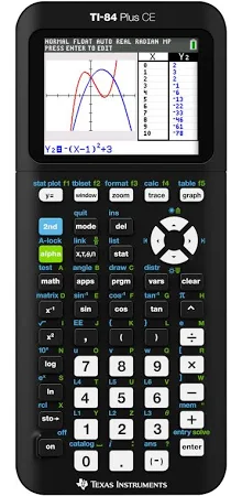 Texas Instruments Graphing Calculator TI-84 Plus CE