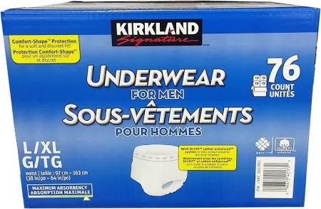 Kirkland Signature Men's Protective Underwear
