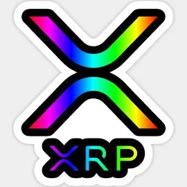 Xrp Crypto - Full Spectrum Effect Sticker