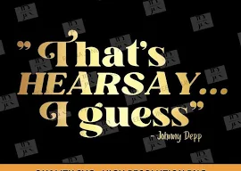 That's Hearsay I Guess Svg, Depp Sv, Johnny Depp, Amber Heard, SVG/PNG, justice for Johnny, hearsay, Johnny Depp svg, Johnny Depp Shirt File