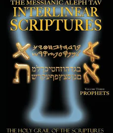 Messianic Aleph Tav Interlinear Scriptures Volume Three the Prophets, Paleo and Modern Hebrew-Phonetic Translation-English, Bold Black Edition Study Bible [Book]