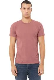 Bella + Canvas 3001CVC - unisex Heather CVC T-Shirt Heather Mauve S