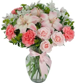Bradford Flowers Delivery - Blushing Blooms