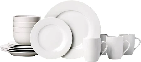 Amazon Basics 16-Piece Dinnerware Set