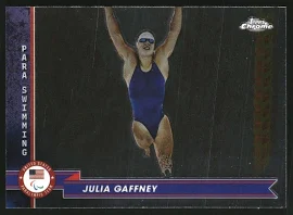 2024 Topps Chrome U.s. Olympic And Paralympic Hopefuls 123 Julia