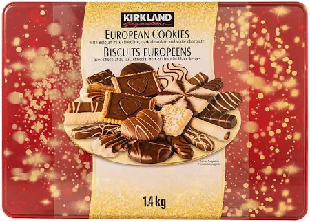 Cos-Sl Kirkland European Cookies with Belgian Chocolate