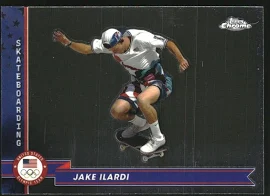 2024 Topps Chrome U.s. Olympic And Paralympic Hopefuls 124 Jake Ilardi