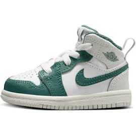 Air Jordan Kids' 1 Mid SE Oxidized Green (td) 5C