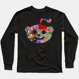 kaizokucreates Reddit Iconic R Place Long Sleeve T-Shirt