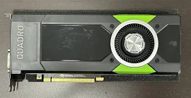 Nvidia Quadro P5000 16gb, 4x Displayport, 1x Dvi Connections, Graphics