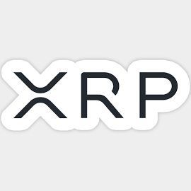 Xrp (ripple) Logo Sticker
