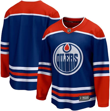 Fanatics Men's Edmonton Oilers Breakaway Hockey Jersey