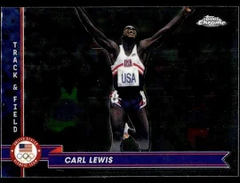 2024 Topps Chrome U.s. Olympic And Paralympic Hopefuls Carl Lewis 165