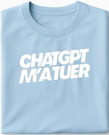 Women's apology CHATGPT KILLED ME T-shirt