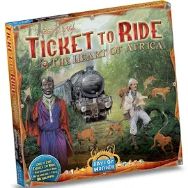 Ticket to Ride: The Heart of Africa Map Collection