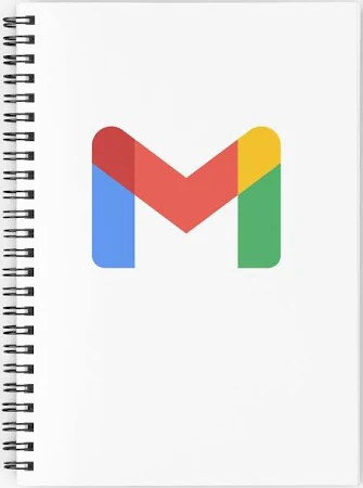 Gmail (New Logo 2020) 2020 Spiral Notebook