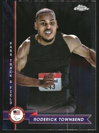 2024 Topps Chrome U.s. Olympic And Paralympic Hopefuls 48 Roderick