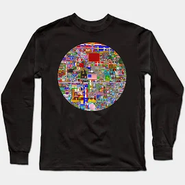 Aya Design Reddit Place Long Sleeve T-Shirt