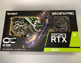 Palit Gaming Pro Geforce Rtx 3070 8gb Used