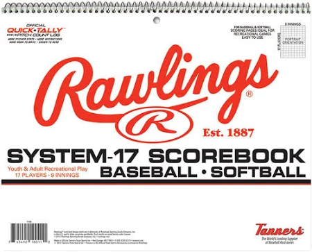 Rawlings System-17 Baseball Scorebook