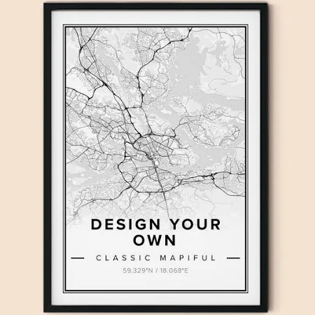 Mapiful Custom Street Map Poster