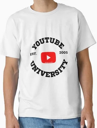 Youtube University Classic T-Shirt